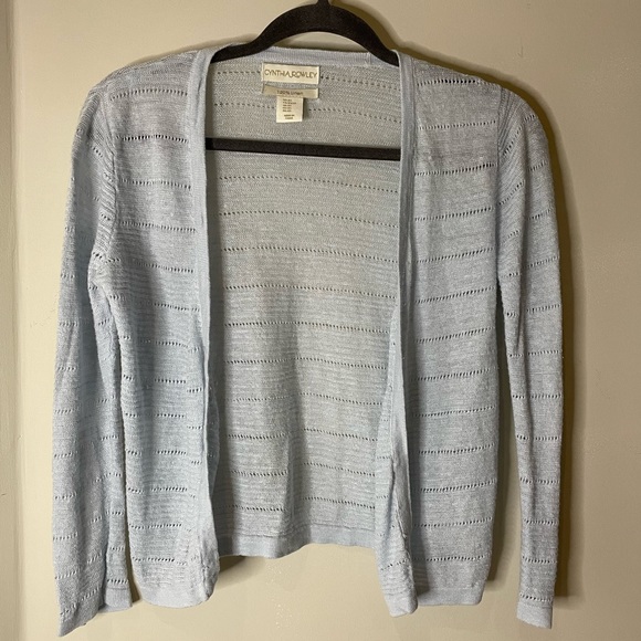 100% Linen Cardigan XS - Picture 1 of 3